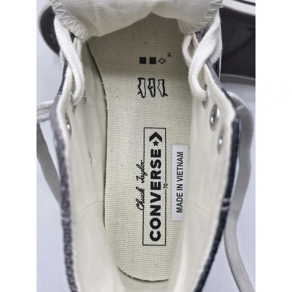 NEW Converse HightopsCrafted Patchwork Mason/Cyber Grey/Black  Men's 4 Women's 6 - Picture 7 of 7